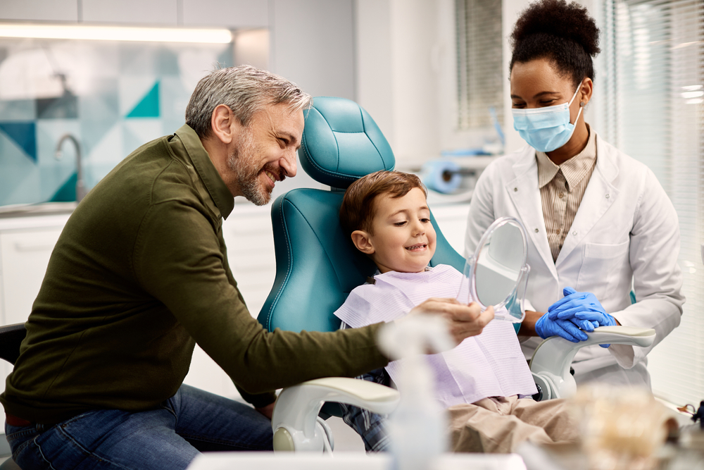 kids dental cleaning