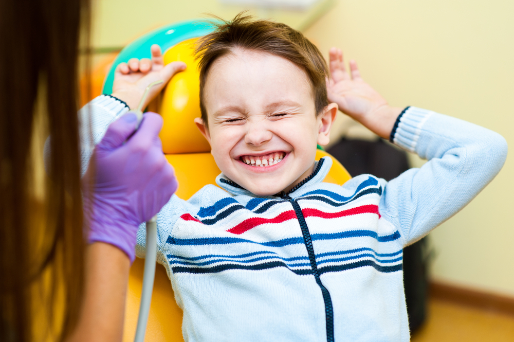 kids dental exam