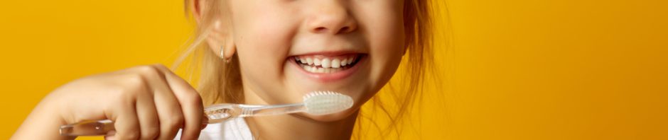 brushing teeth